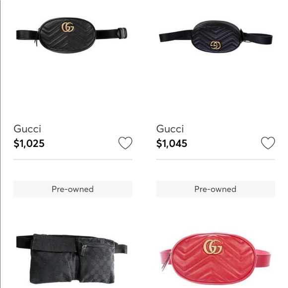 ISO Gucci belt bag